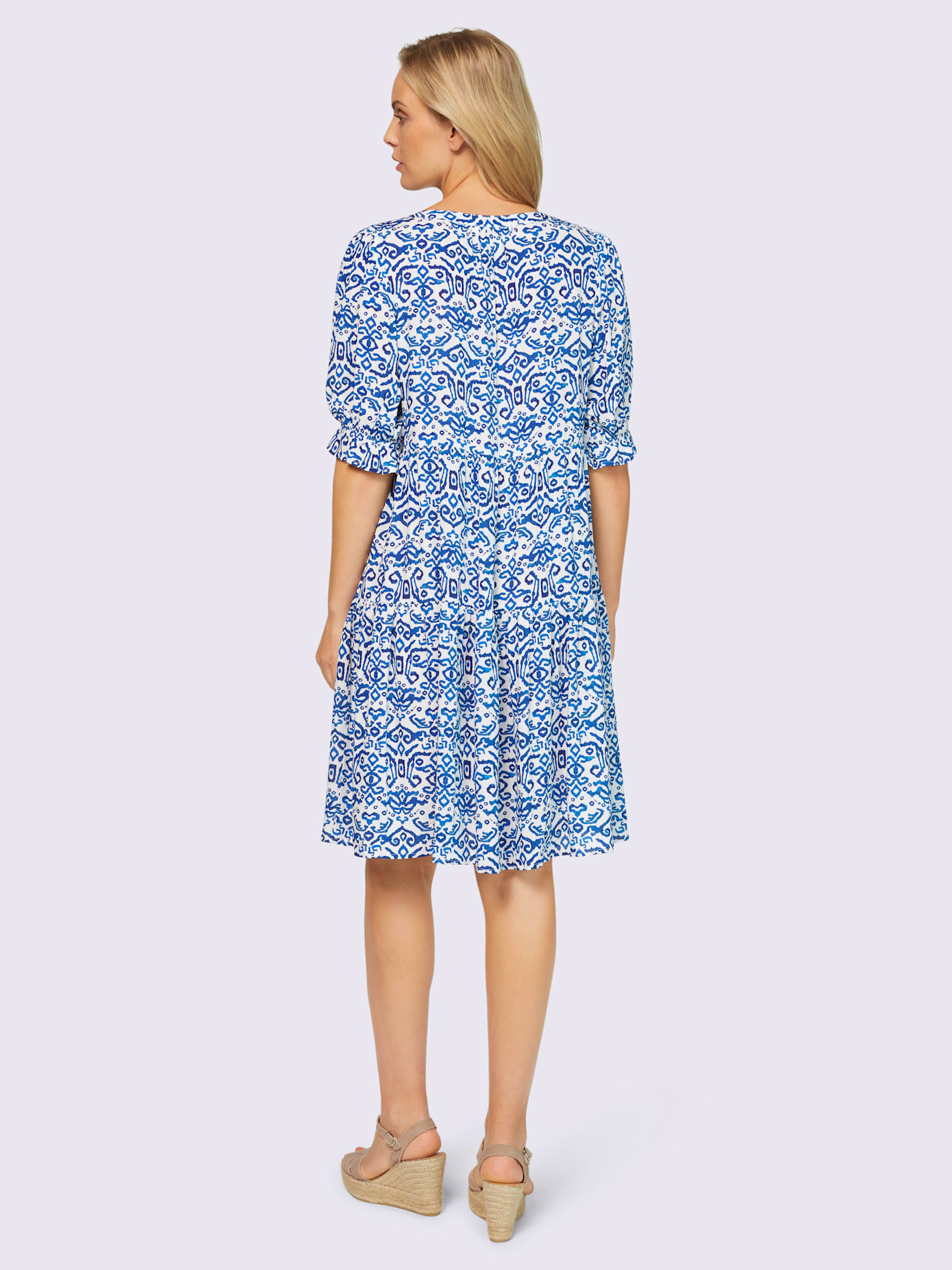 Robe imprimée qualité tissée