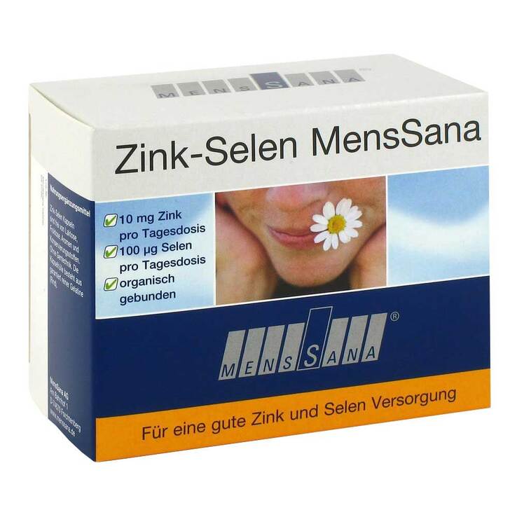 Zink Selen Menssana Kapseln, 90 St
