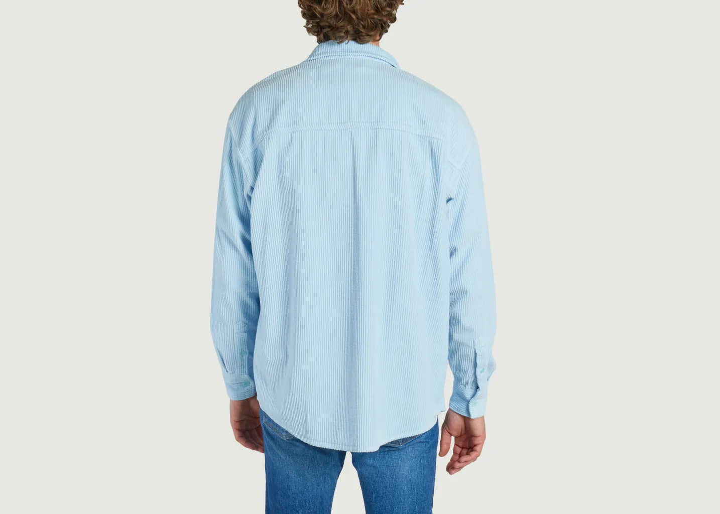 Chemise droite en velours côtelé Padow American Vintage