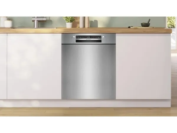 Bosch SMU2HVS02S - Opvaskemaskine - Rustfrit stål