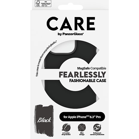 PanzerGlass iPhone 16 Pro cover - sort