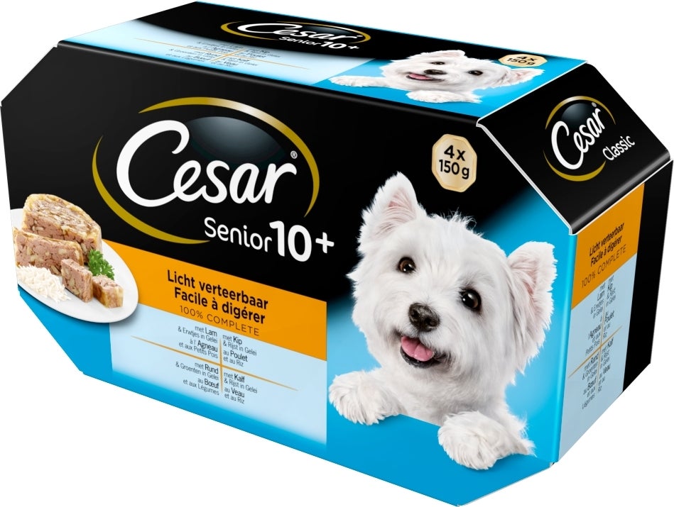 Cesar Senior 10+ Multipack 150 g
