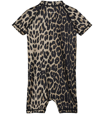 Sofie Schnoor Schwimmanzüg - Erlaubt - UV50+ - Light Brown Leopa