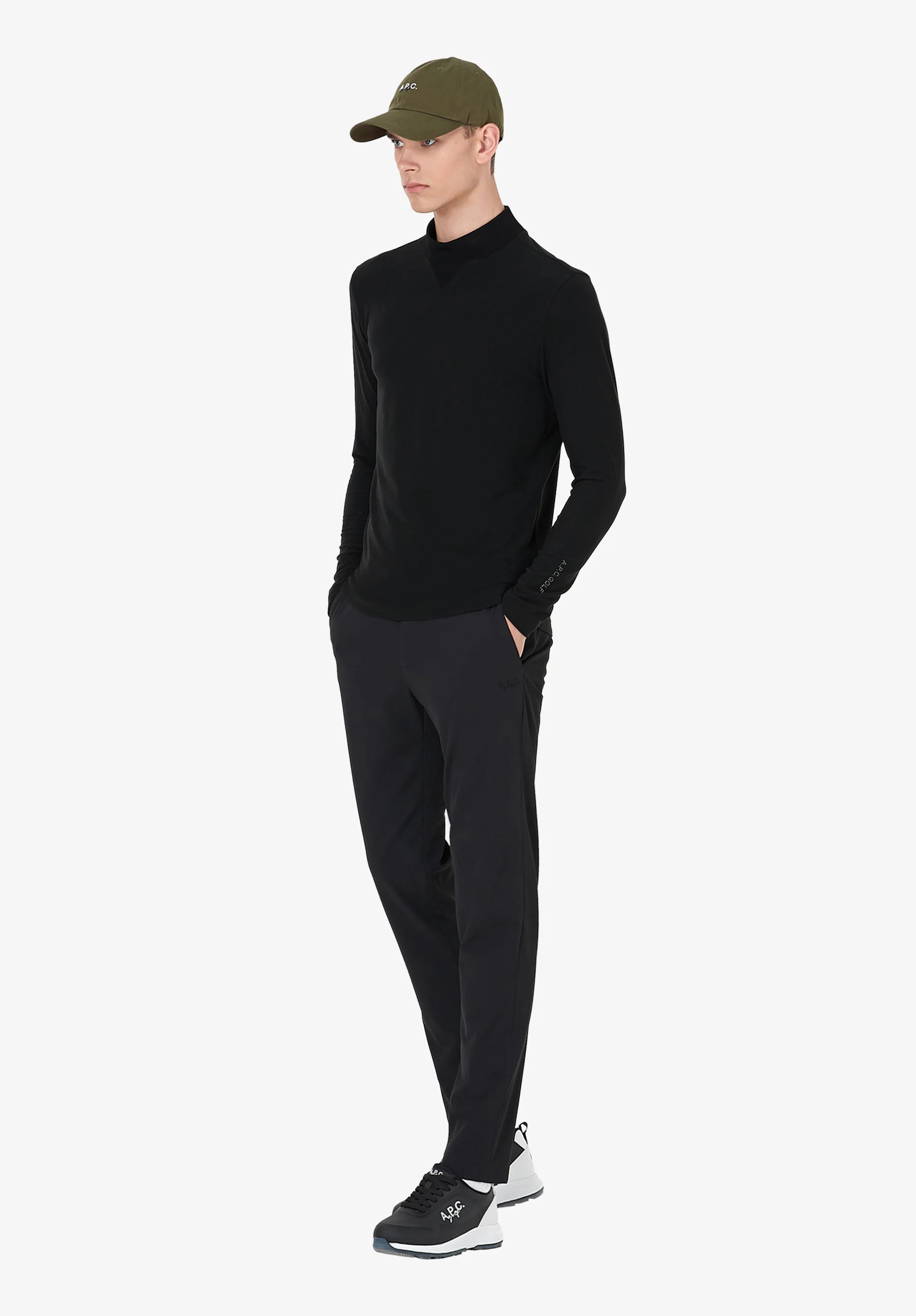 T-shirt manches longues - Noir