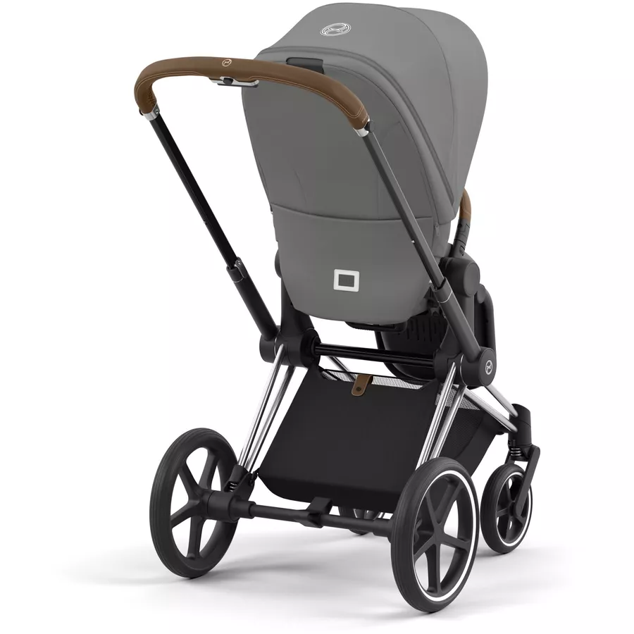cybex PLATINUM Kombikinderwagen New Priam Chrome Brown Mirage Grey