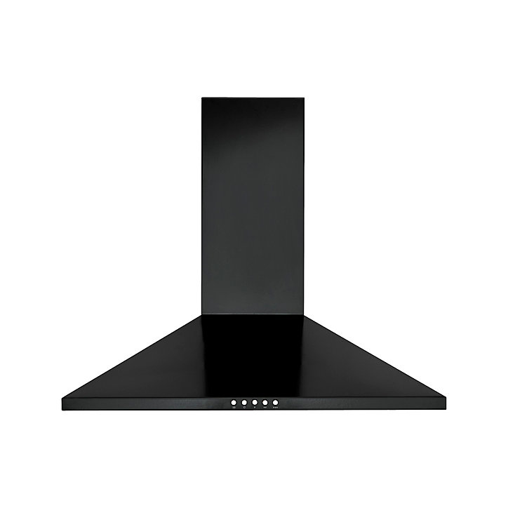 Hotte trapèze Cooke & Lewis CHW60 noir, 60 cm