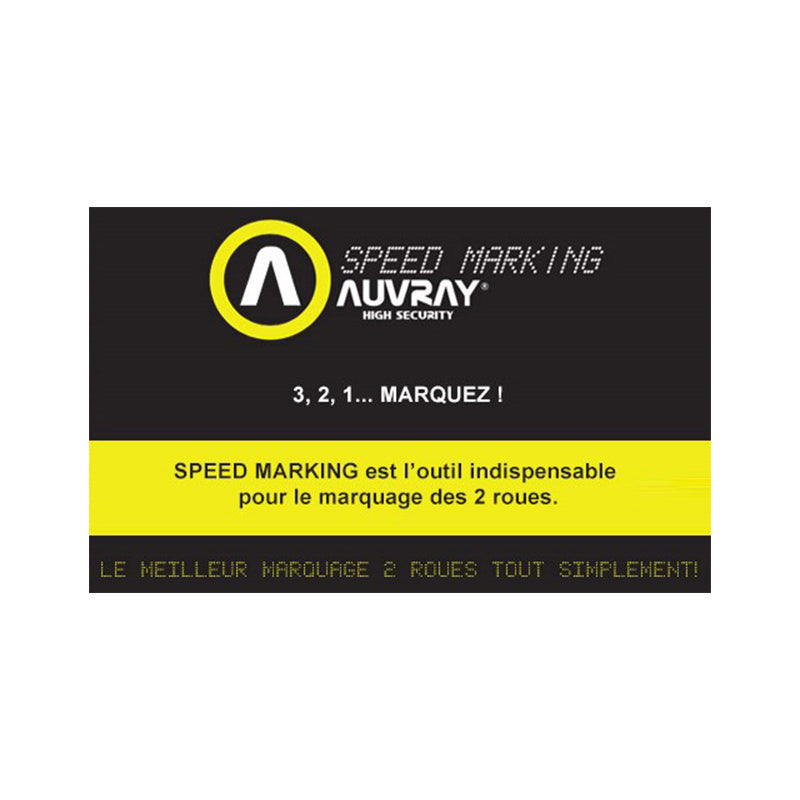 Gravage Moto et Scooter Auvray Speed Marking SRA