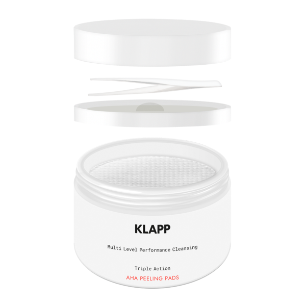Klapp Multi Level Performance Cleansing Triple Action AHA Peeling Pads 40Stk.