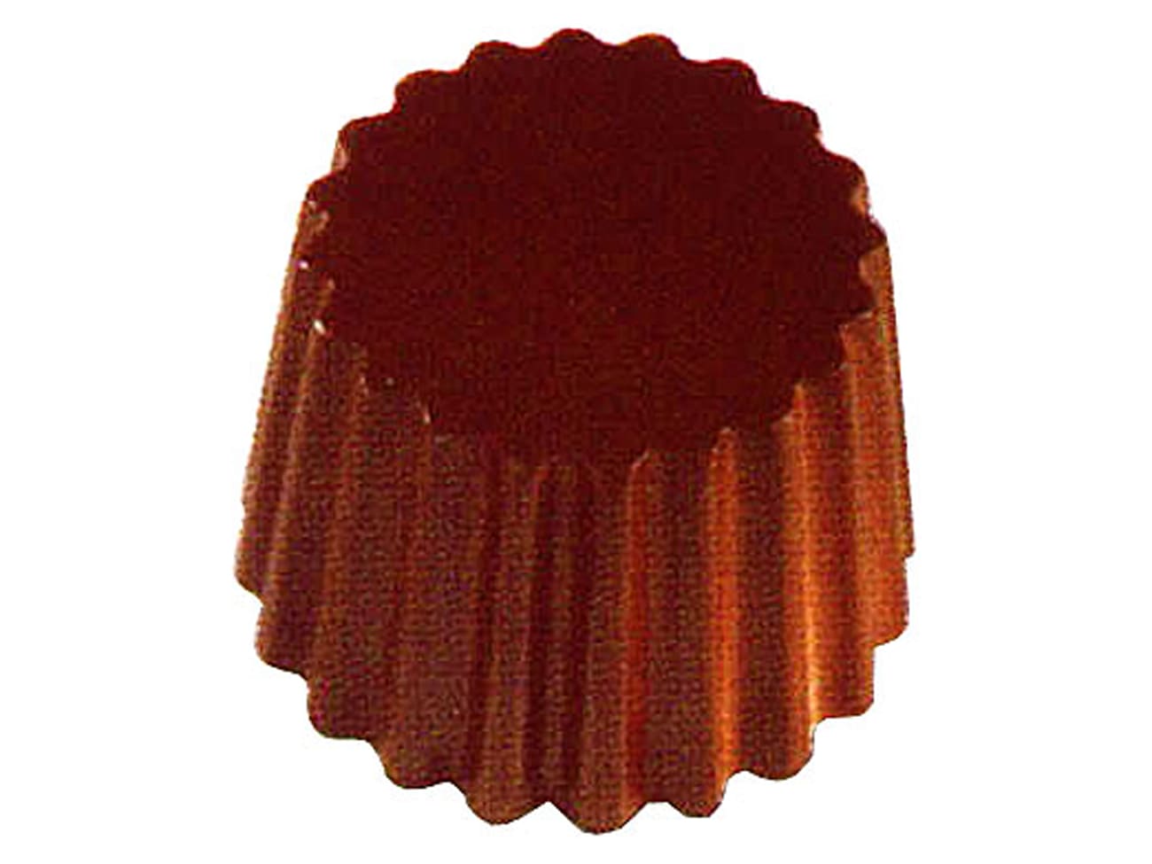 Moule chocolat - 24 ronds nervurés