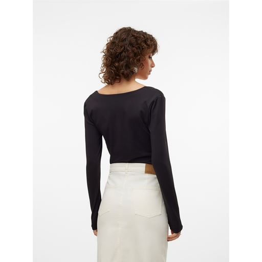 Vero Moda Million Square Bluse, Black, S