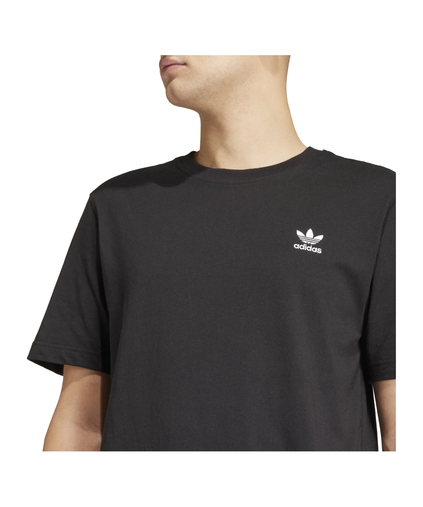 adidas Originals Essentials Trefoil T-Shirt Schwarz