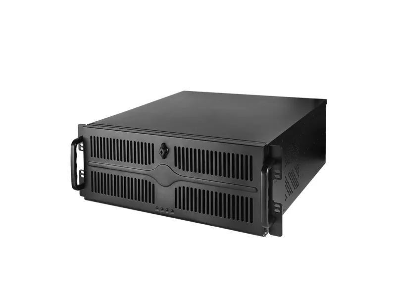 Chieftec UNC-409S-B - Rack-monterbar - 4U - ATX - ingen strømforsyning 400 Watt (ATX) - sort - USB