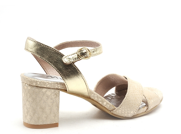 Myma nu pieds talons femme 6552my or
