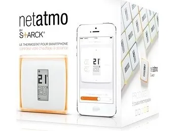 Netatmo Thermostat by Starck - Termostat - trådløs - 802.11b/g/n