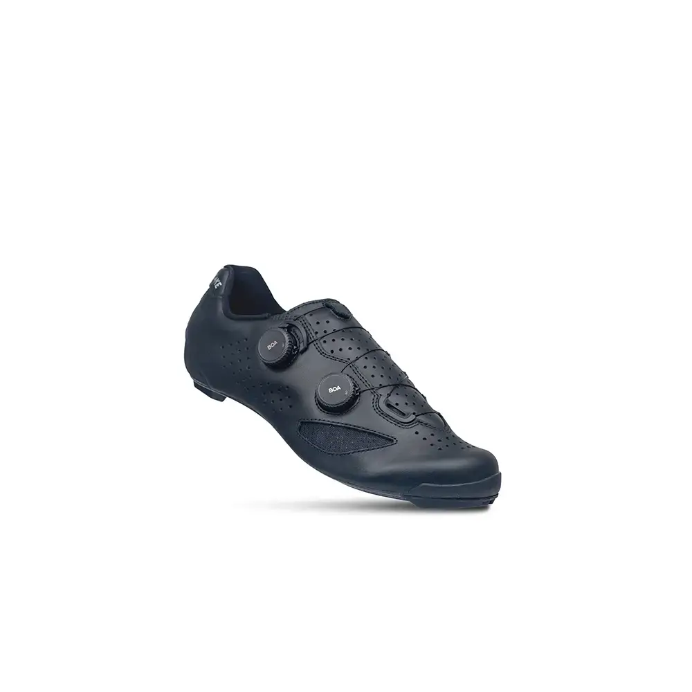 Lake CX239 Wide Wielrenschoenen Zwart/Zwart Heren