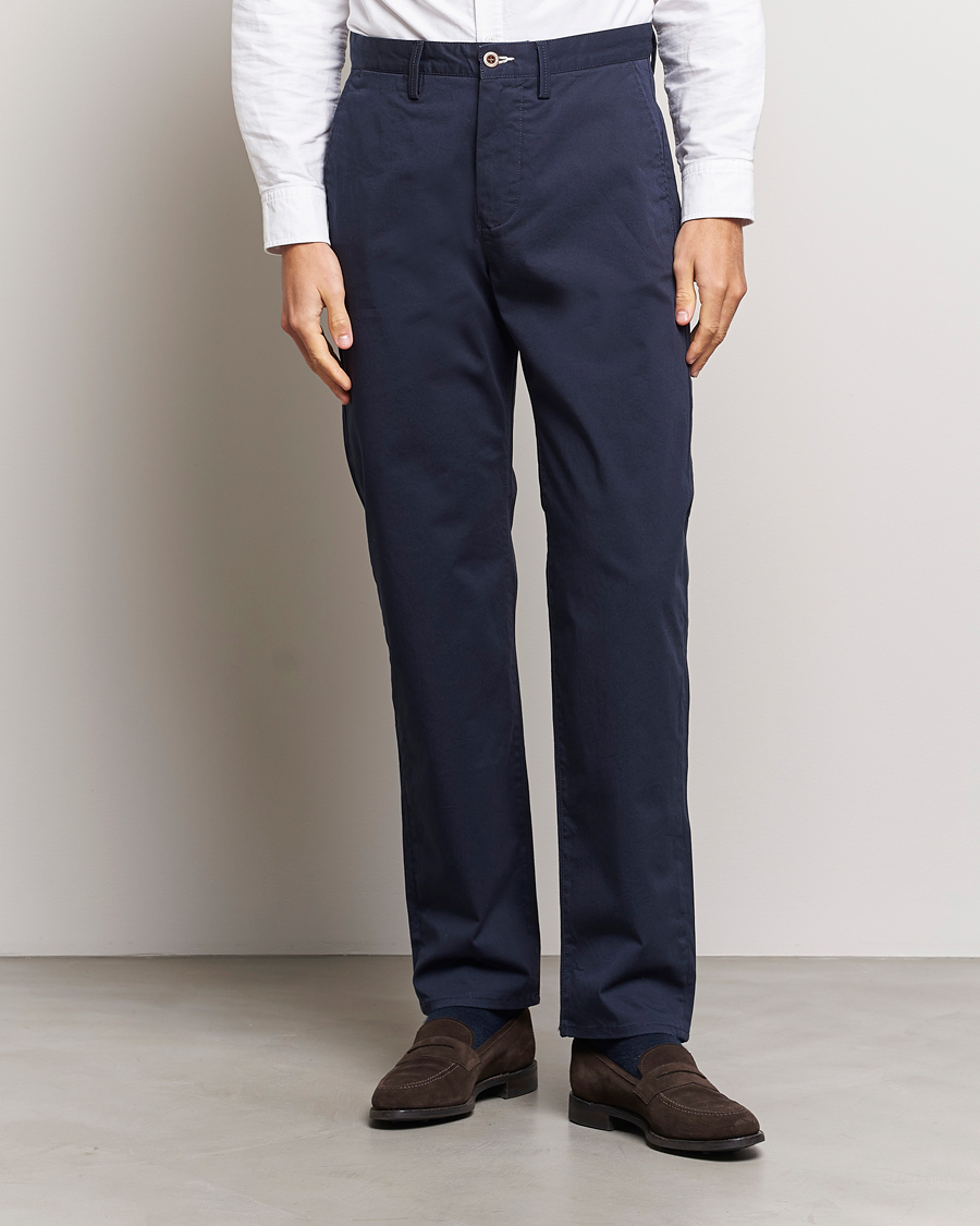 GANT Regular Fit Twill Chino Marine