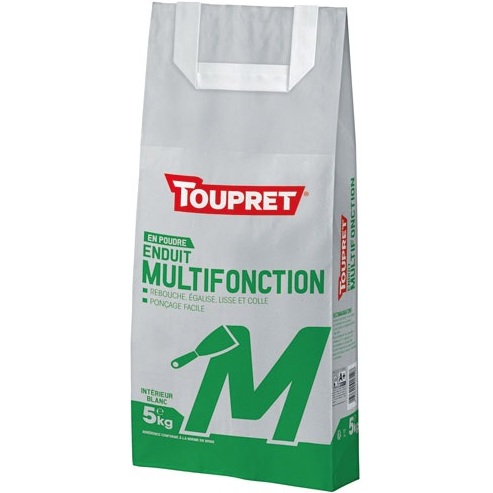 Enduit intérieur multifonction poudre 5kg blanc