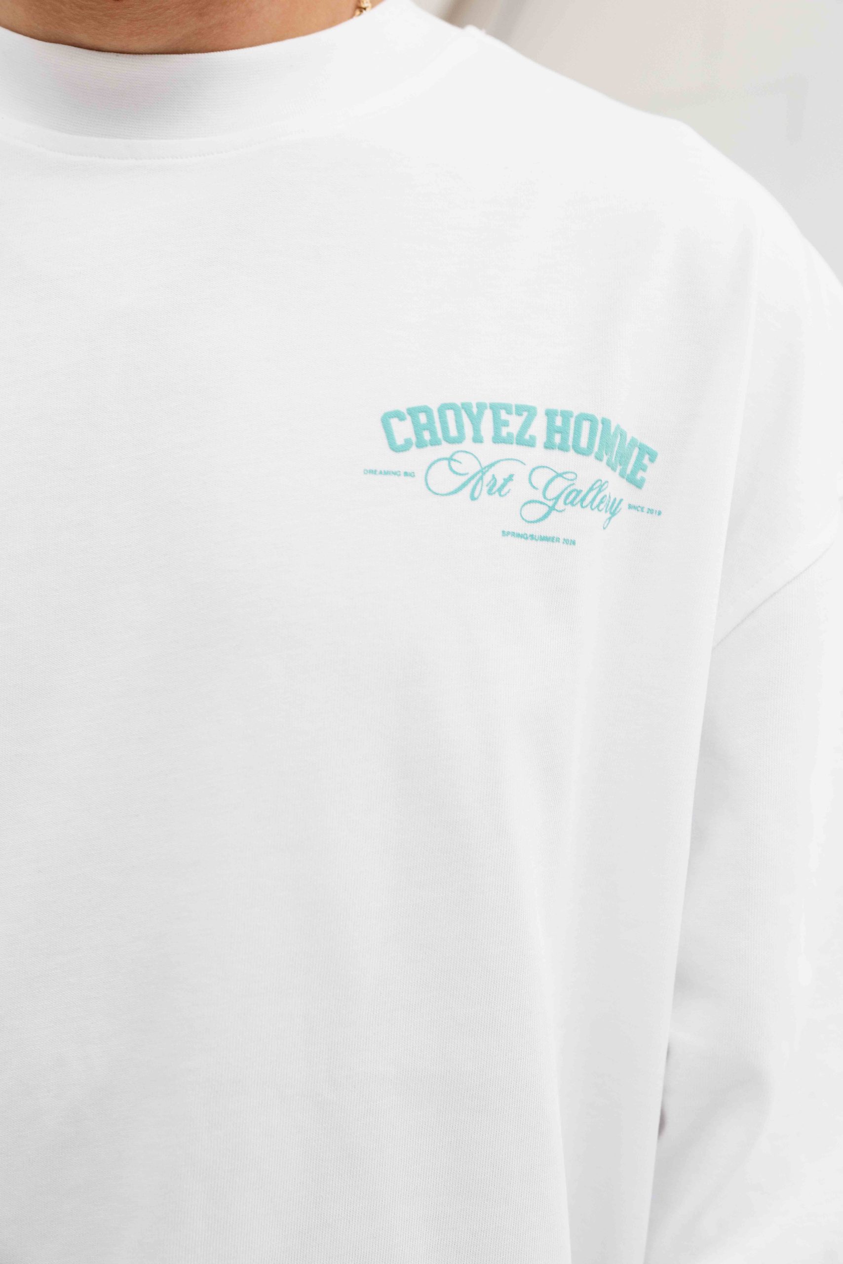 Croyez Art Gallery Longsleeve Heren Wit
