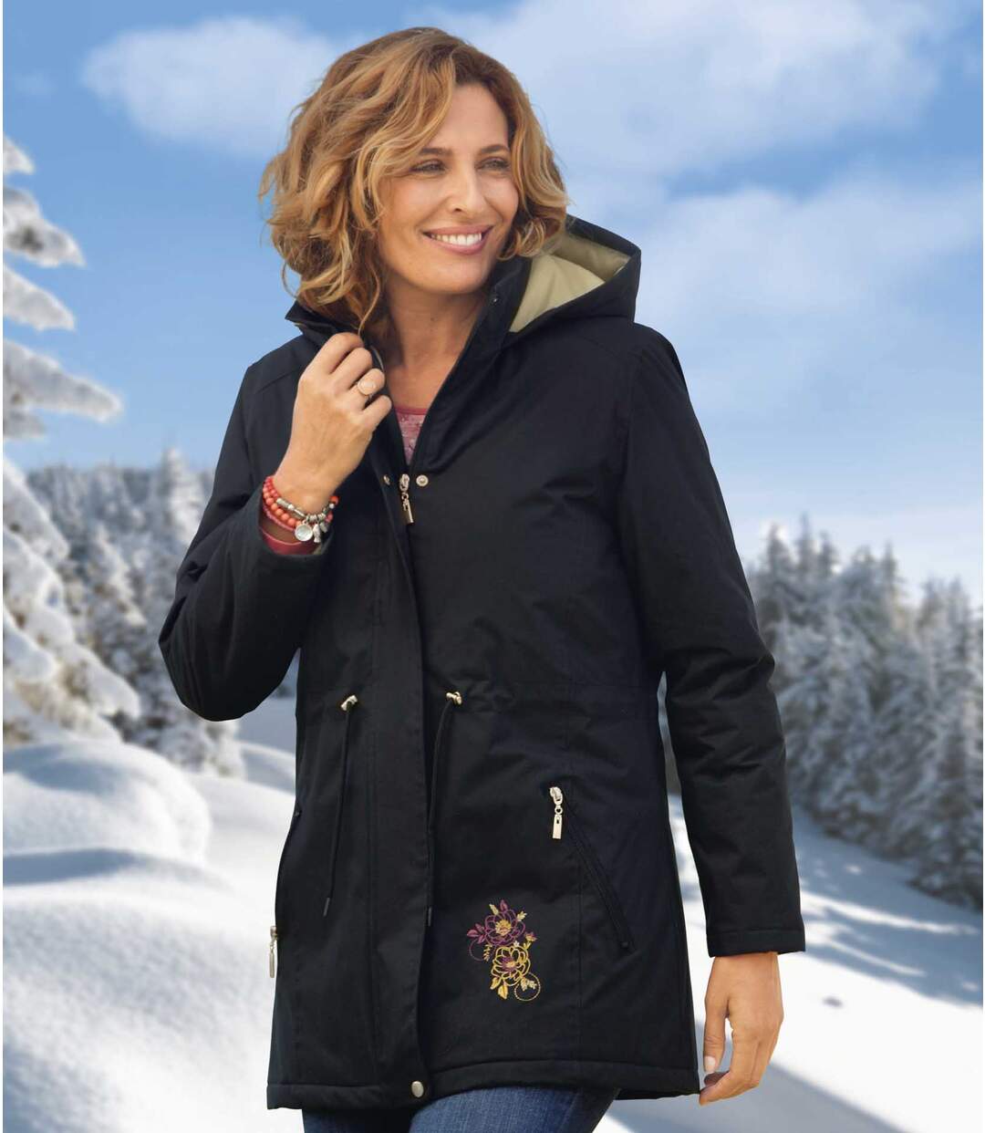 Parka Microtech à Capuche Atlas for Women