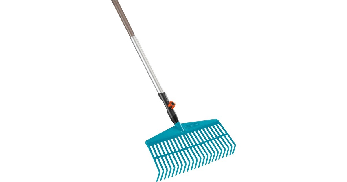 GARDENACombisystem gazonhark bladhark  (Turquoise, 3101-20)