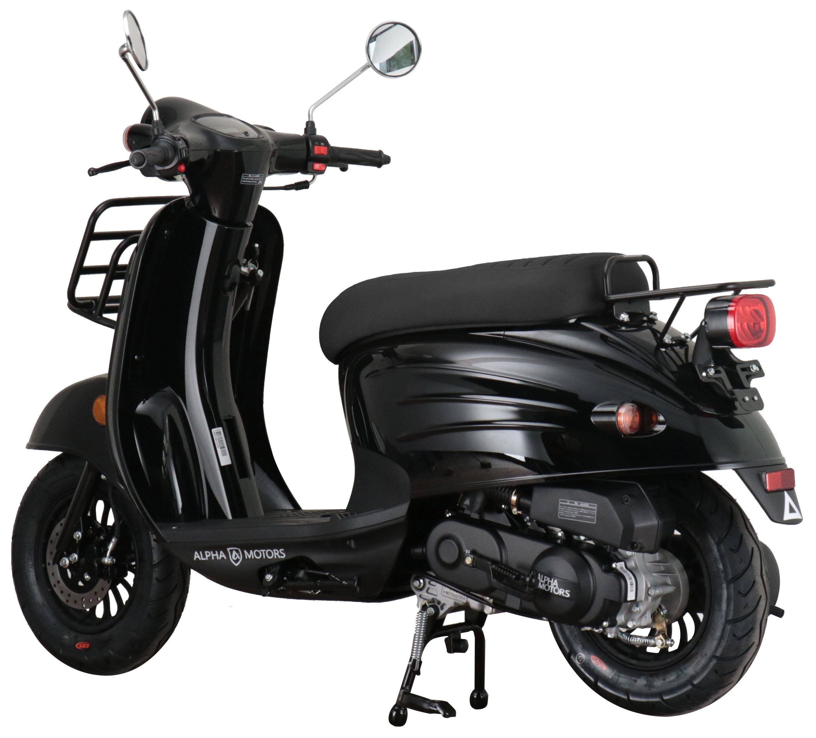 Alpha Motors Motorroller Adria 50 ccm 45 km/h EURO 5 schwarz