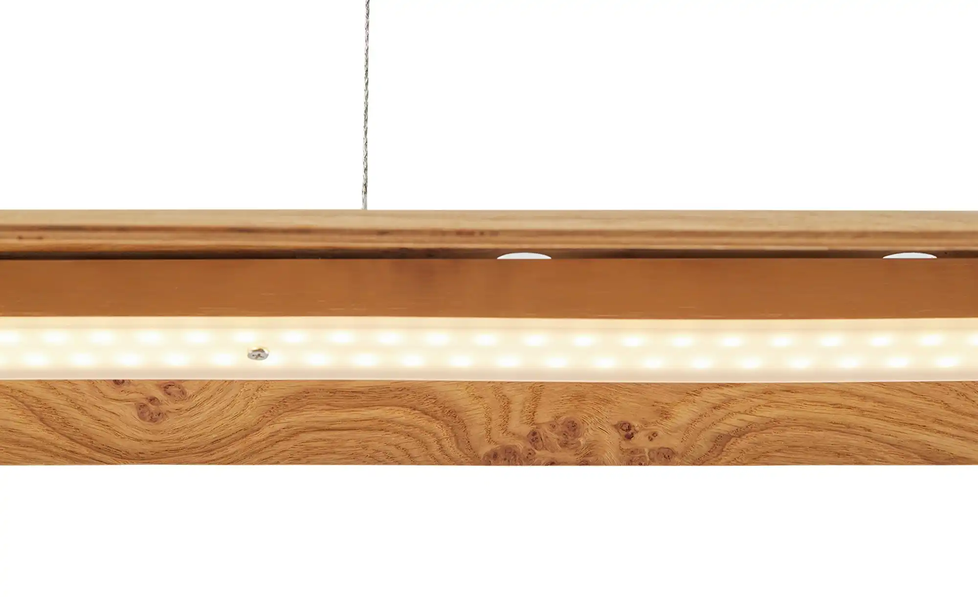 LED-Pendelleuchte, 1-flammig, Asteiche