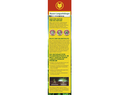 Wolf-Garten LE 50 Premium gazon langdurige meststof 1 kg 50 m²