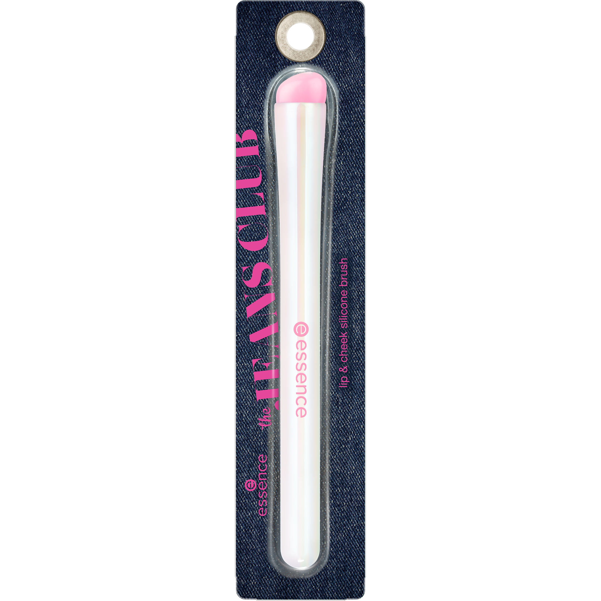 the JEANS CLUB lip & cheek silicone brush