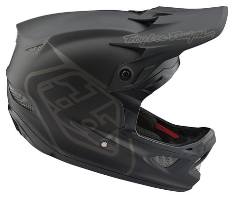 Casque Intégral Troy Lee Designs D3 Fiberlite Mono Noir