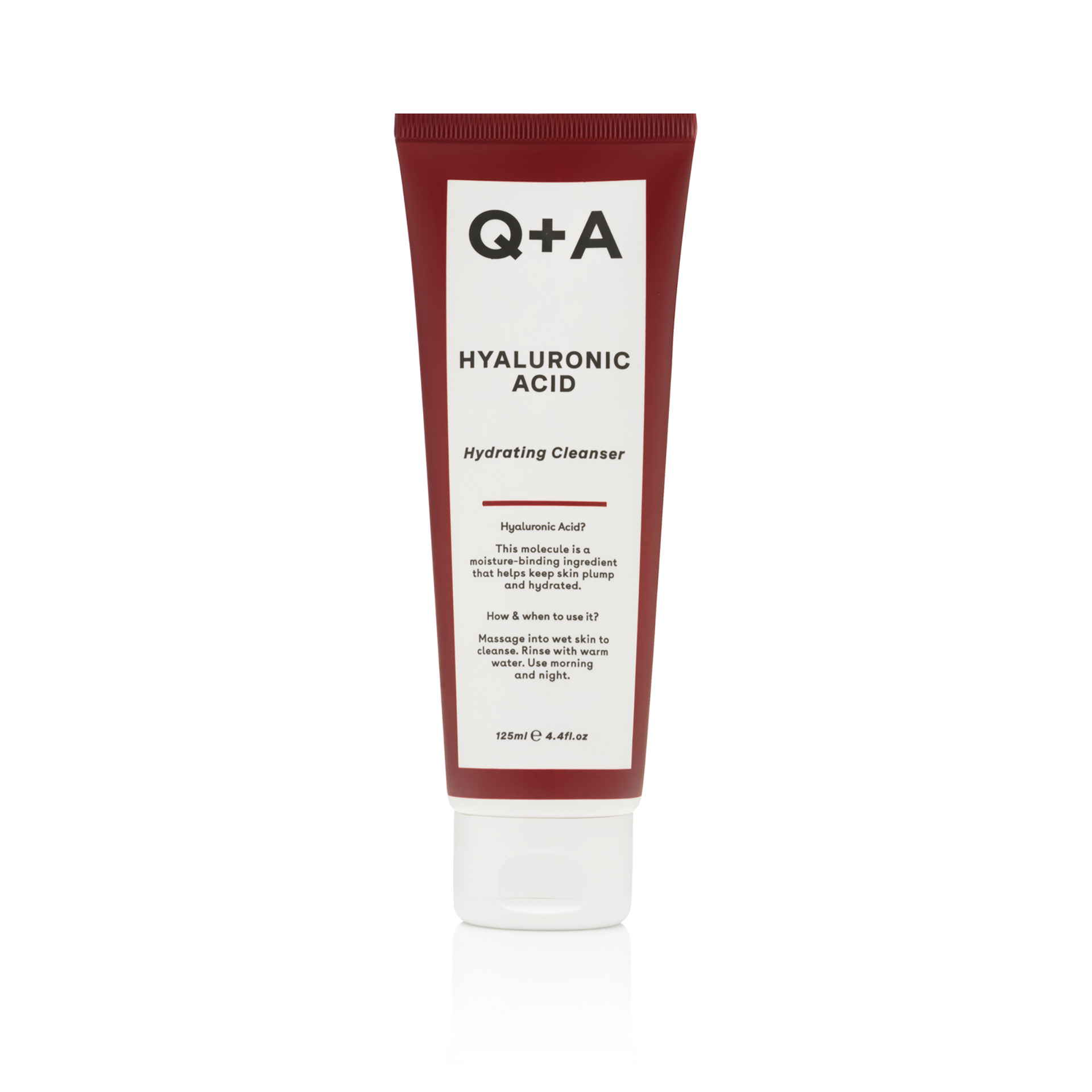 Q+A Hyaluronic Acid Gel Cleanser 125ml