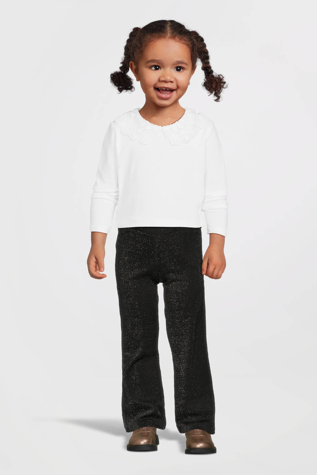 NAME IT longsleeve NMFROSELINA wit