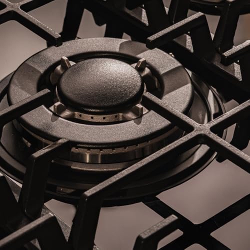 Cecotec Plaque à gaz Bolero Squad G 4200S Glass Black. Plaque à gaz avec 4 feux, finition verre noir, puissance 8000W, grilles individuelles et allumage électrique avec sécurité des vannes. : Cuisine et Maison
