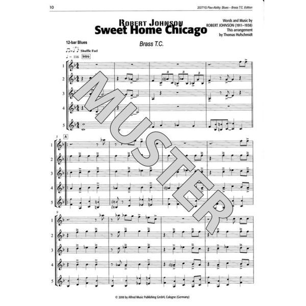 Alfred Music Publishing Flex-Ability Blues Brass T.C.