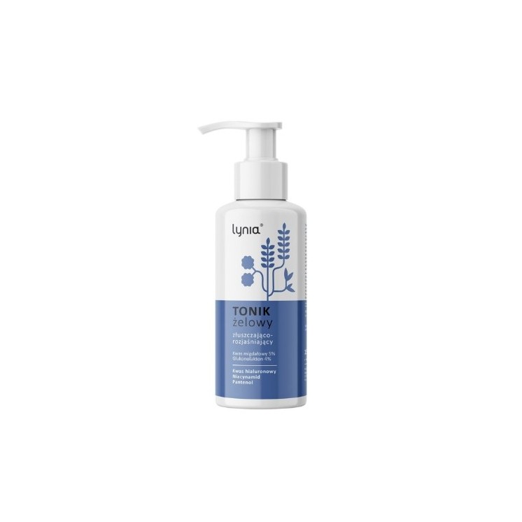 Lynia Peeling- und aufhellendes Gel-Tonikum mit Mandelsäure 5 % und Gluconolacton 4 % 100 ml(28-02-2026)