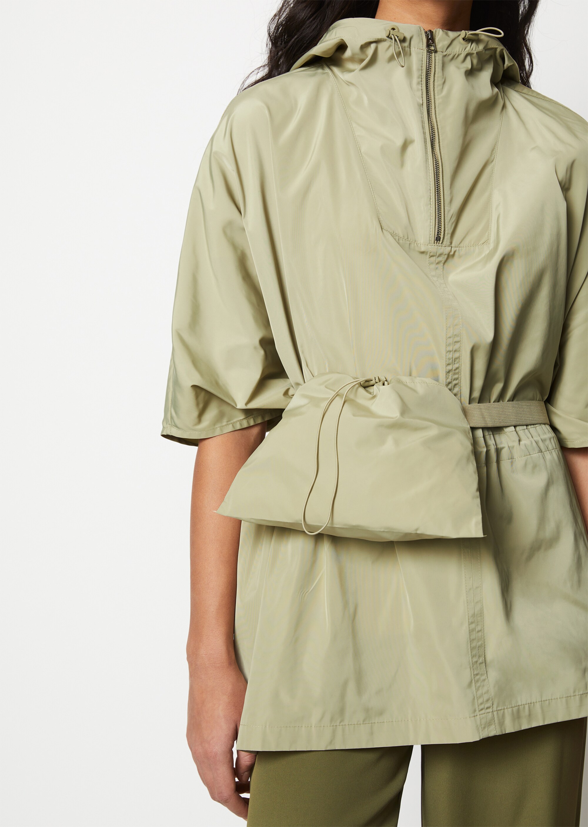 Cape oversizedaus recyceltem Polyester