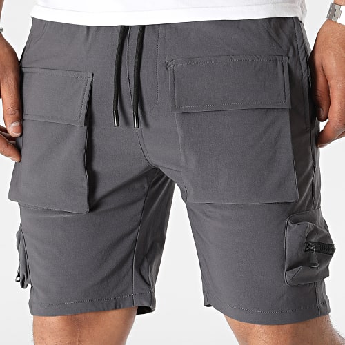 Short Cargo Gris Anthracite