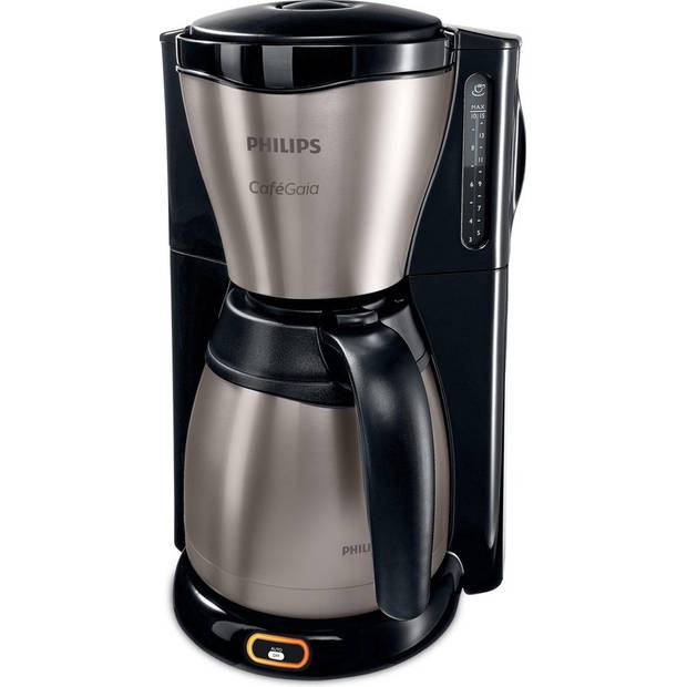 Philips filterkoffiezetapparaat Café Gaia HD7548/20 zwart 1,2L