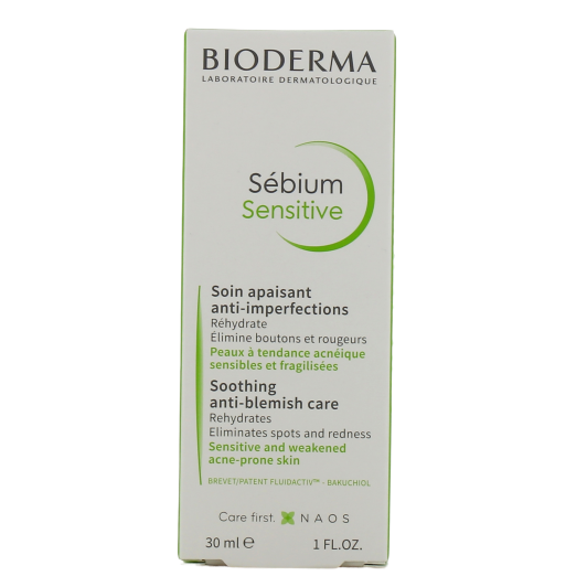 Crème apaisante Sébium Sensitive Bioderma 30ml