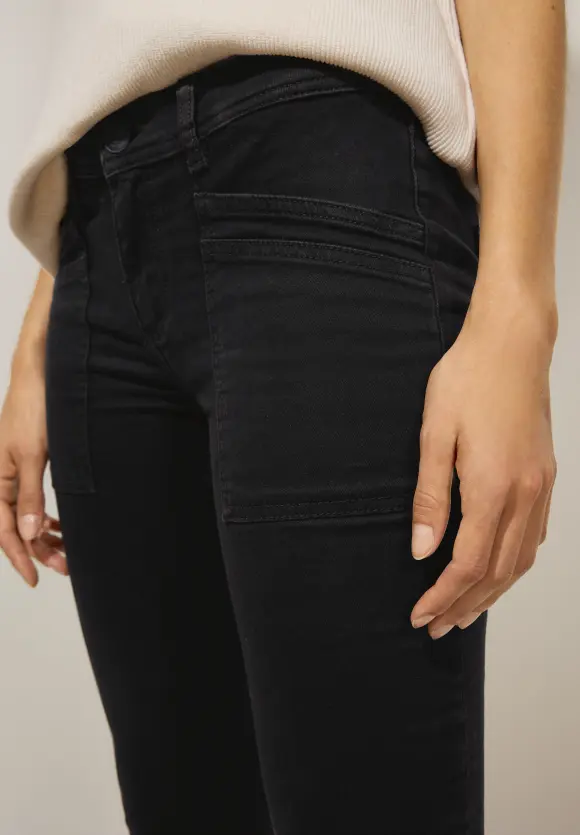 Casual Fit Jeans - clean black wash
