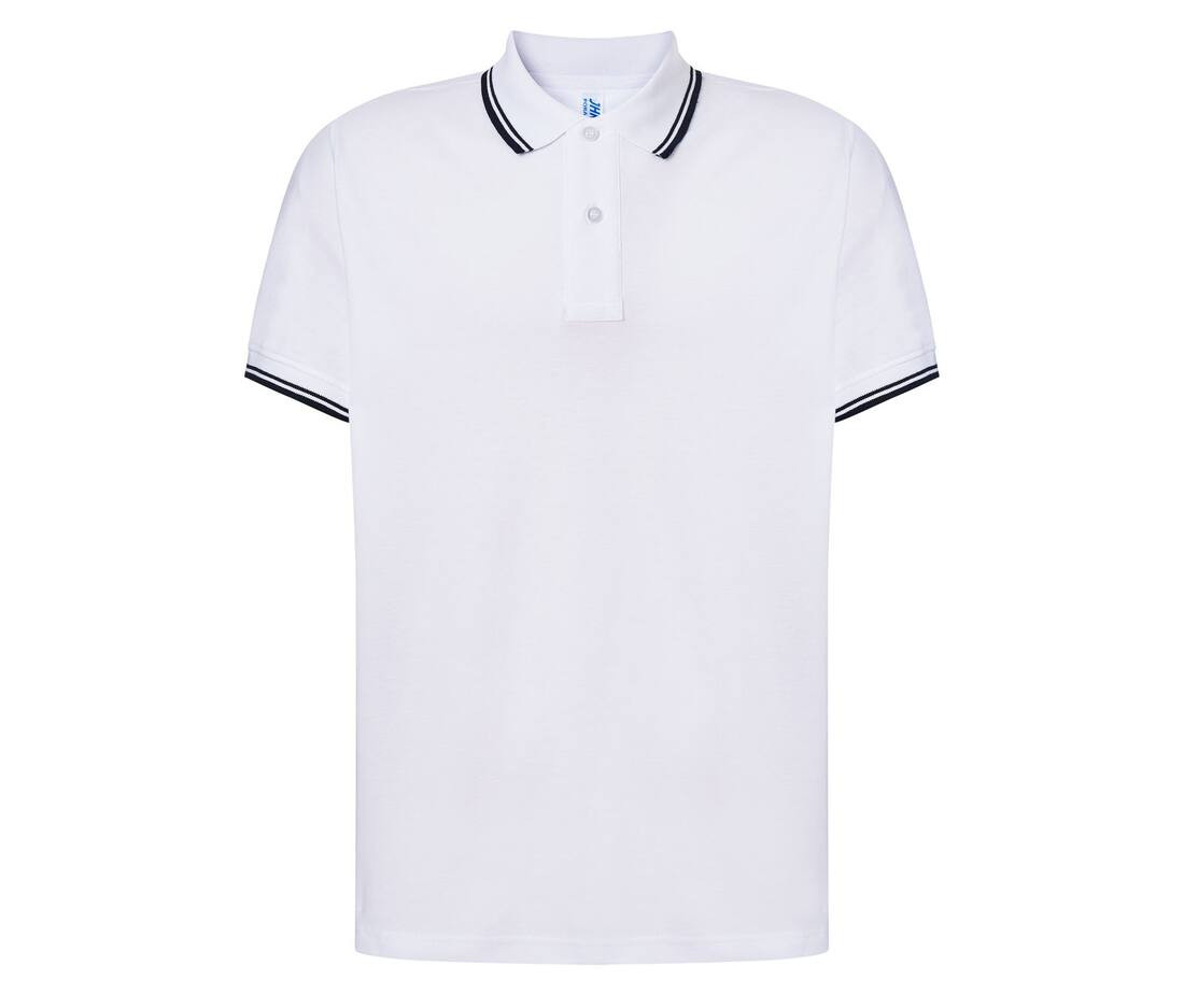 JHK JK205 - Polo homme contrasté