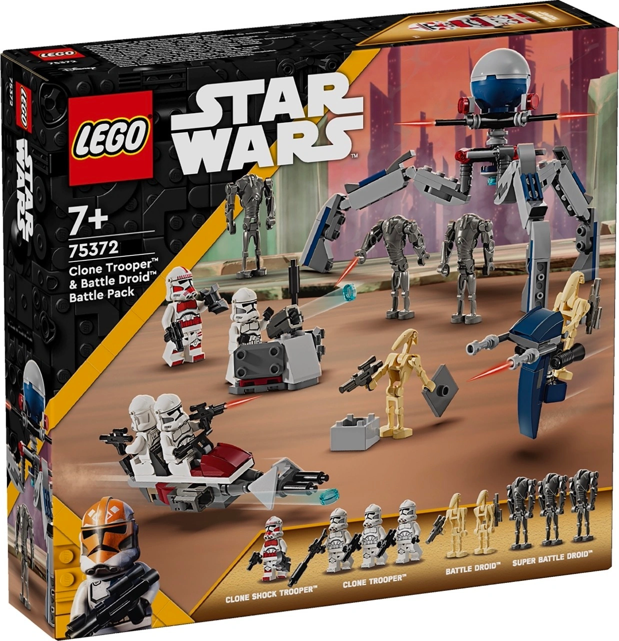 LEGO® Star Wars™ 75372 CLONE TROOPER™ & BATTLE DROID™ BATTLE PACK