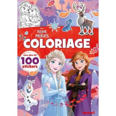 Disney La Reine des Neiges - Avec plus de 100 stickers