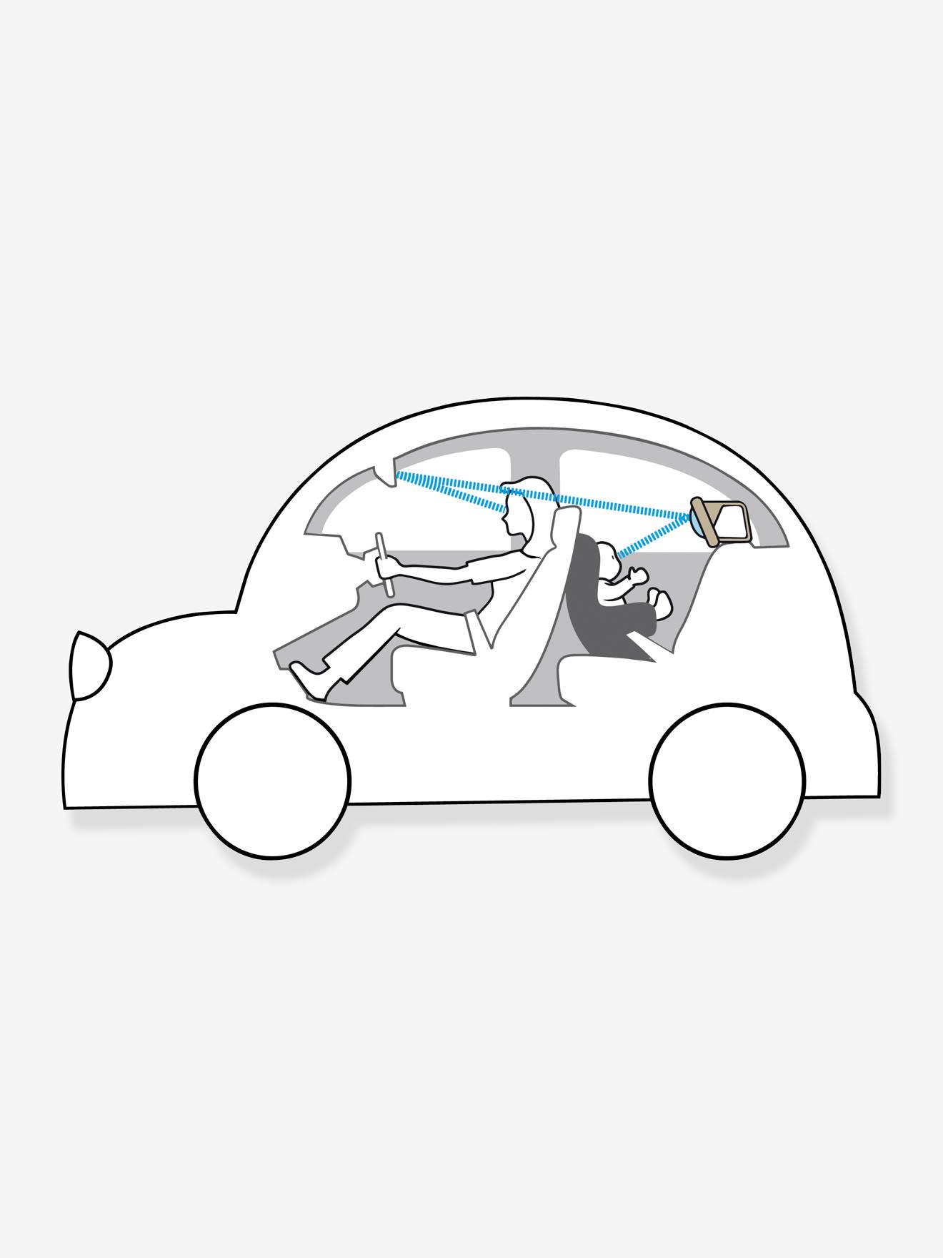 Espelho retrovisor automotivo bege Koala BUKI