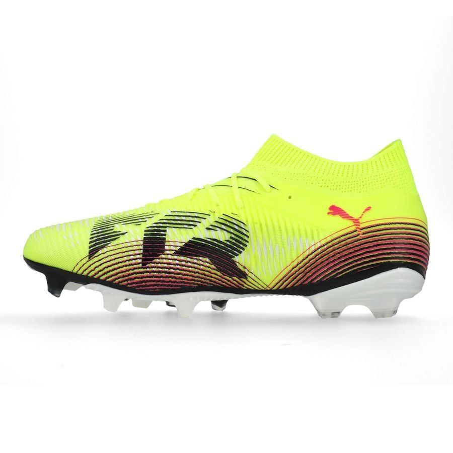 PUMA Future 8 Match FG/AG Audacity - Jaune/Noir/Sun Struck