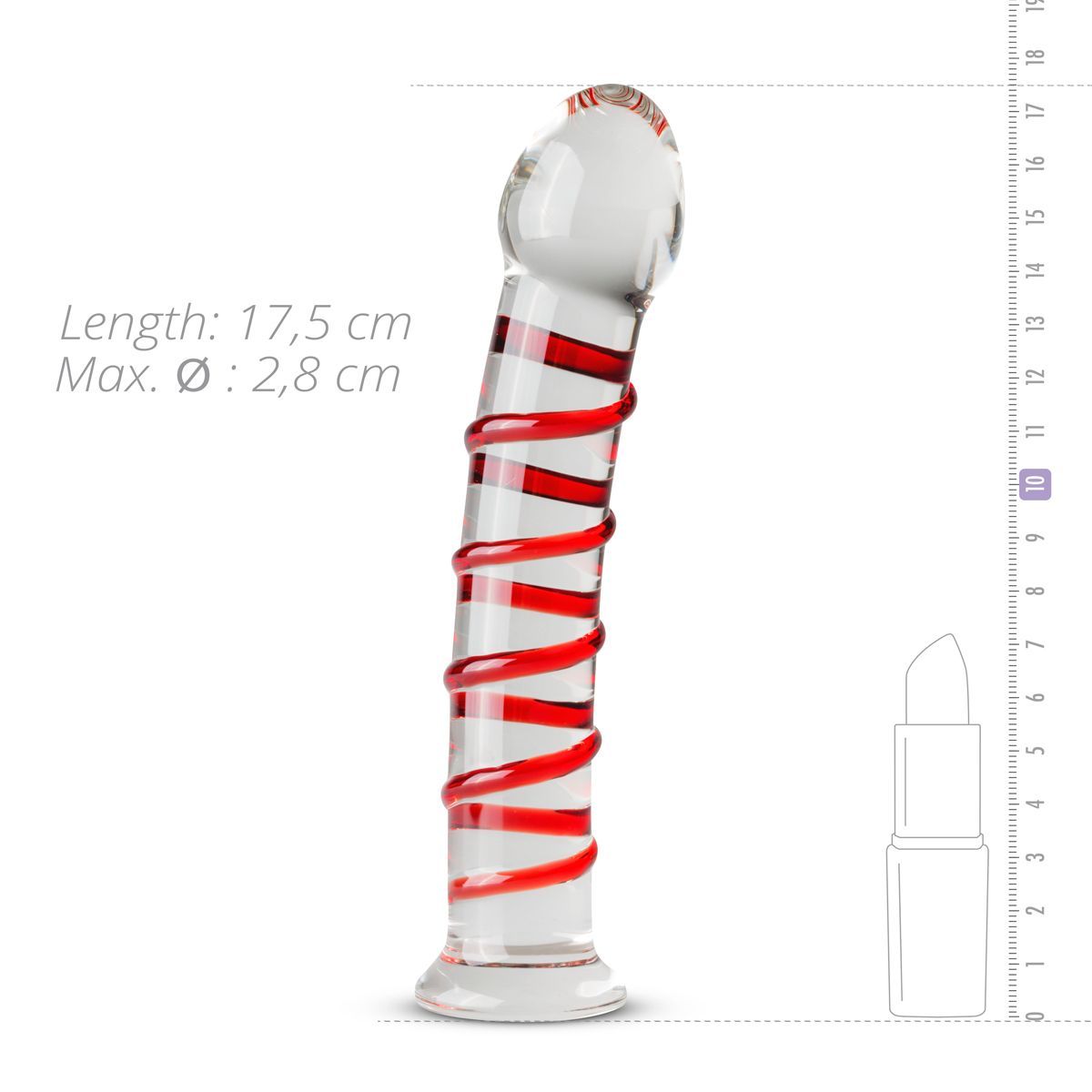 Gildo *Handmade Glass Dildo* Nr. 15