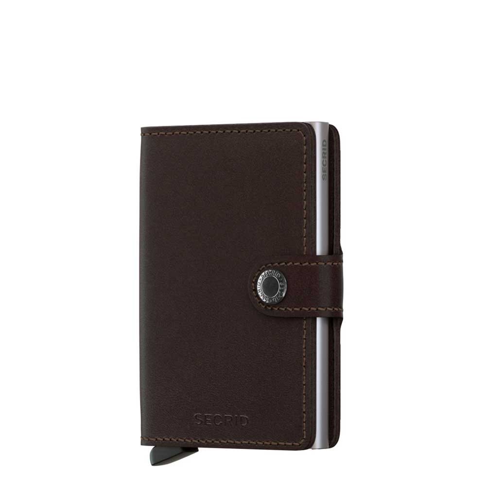 Secrid Miniwallet Portemonnee brown dark