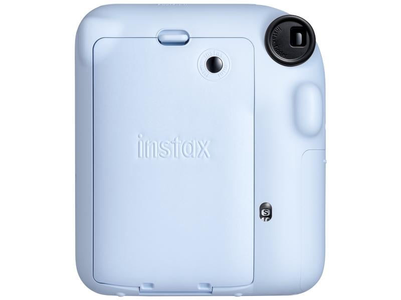 Fujifilm Fotokamera Instax Mini 12 Blau Sofortbildkamera mit Blitz und Selfie-Modus