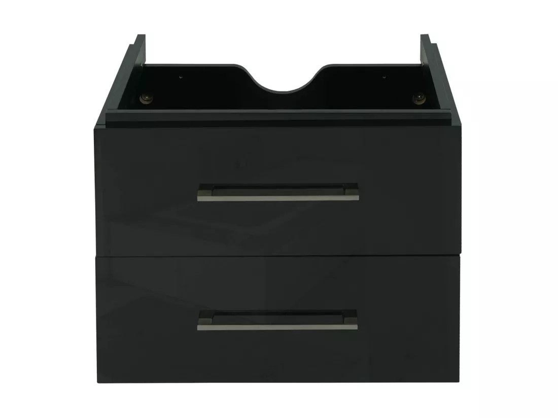 Premium Meuble sous-lavabo MCW-D16, noir