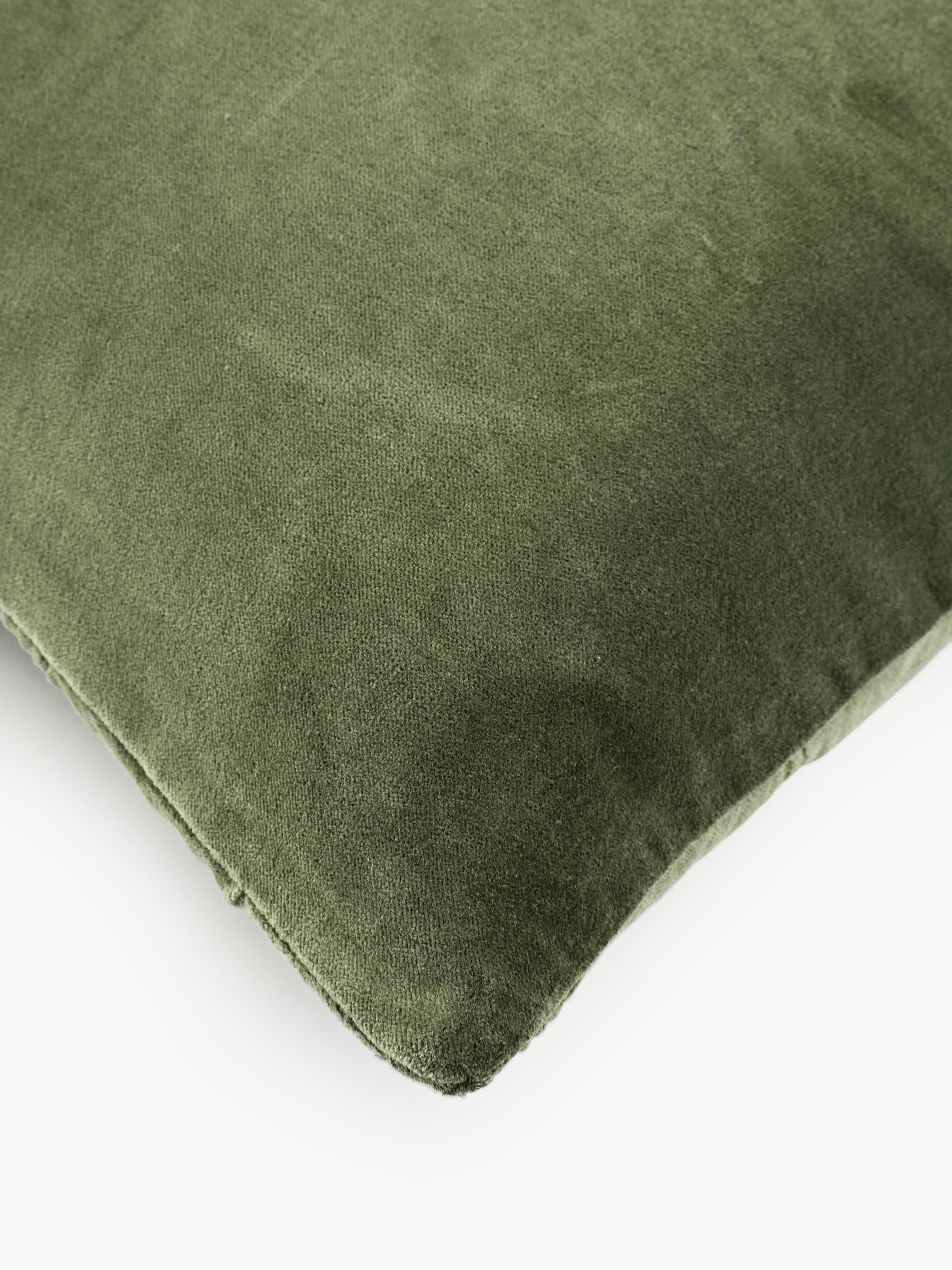Geborduurde kussenhoes Verina met geometrisch patroon