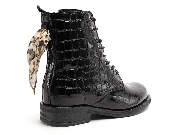 Goodstep boots bottine plates femme bahia 2503 noir